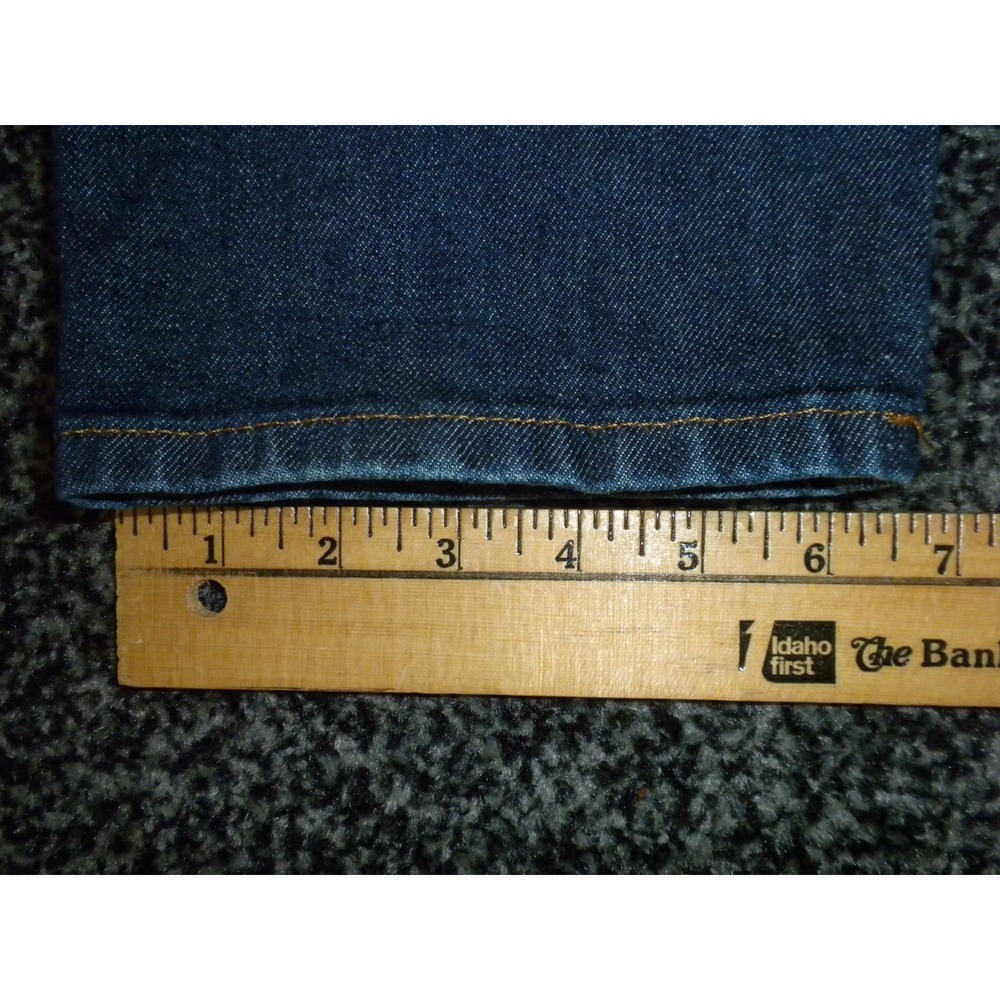 Everlane Jeans Mens 31x32 Blue Denim‎ The Slim Jean Stretch Mid Rise Dark Wash - Picture 11 of 11